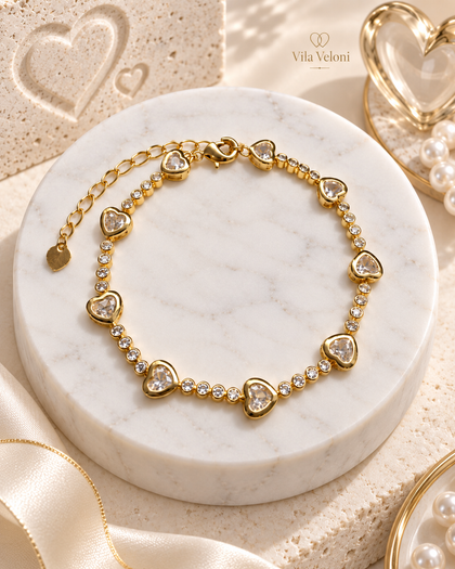 Golden Essence – Bracelet – Brass