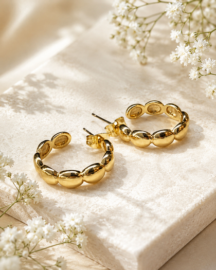 Golden Aura Earrings