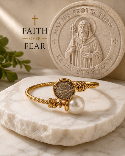 Saint Benedict Strength Bracelet