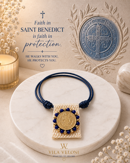 Saint Benedict Path of Faith Bracelet