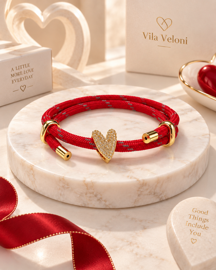 Crimson Bond Bracelet