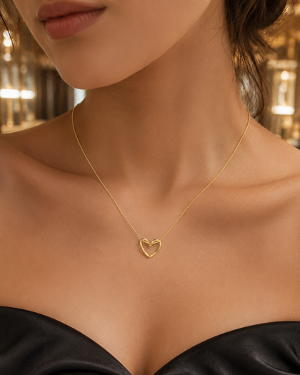 Golden Bond – Necklace – 925 Sterling Silver with 18K Gold Plating
