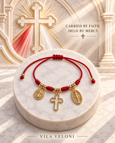 Guardian of Faith Bracelet – Brass
