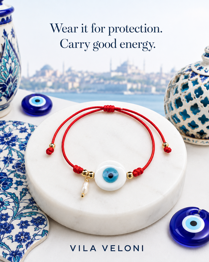Nazar Protection - Red Cord Bracelet