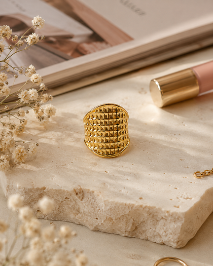 Ring - Key, 18k Gold Plated