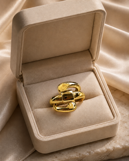 Modern Chunky Ring