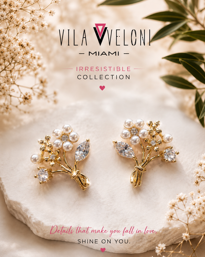Pearl Garden – Earrings – 925 Sterling Silver