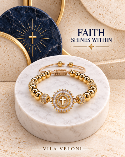 Radiance of Faith – Bracelet – Brass