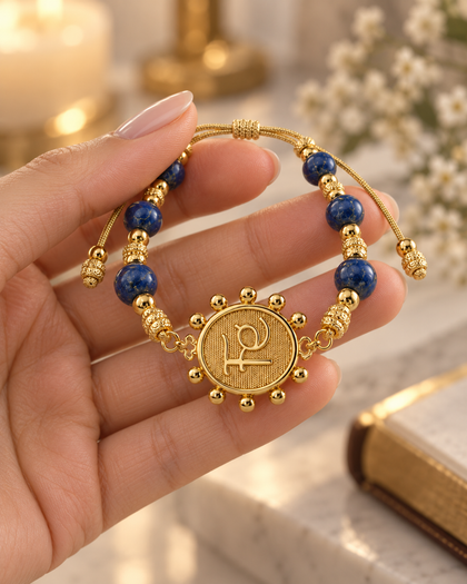 Saint Benedict Bracelet - Blue Shield of Faith