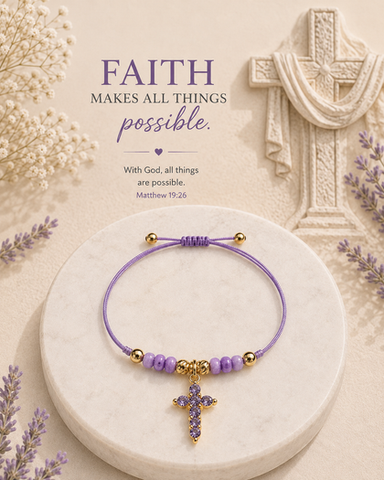 Violet Miracle Bracelet