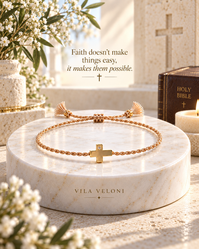 Cross of Hope Bracelet – 925 Sterling Silver