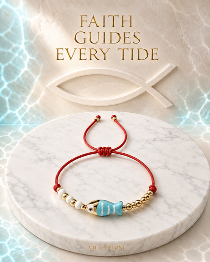 Tide of Faith - Adjustable Fish Bracelet